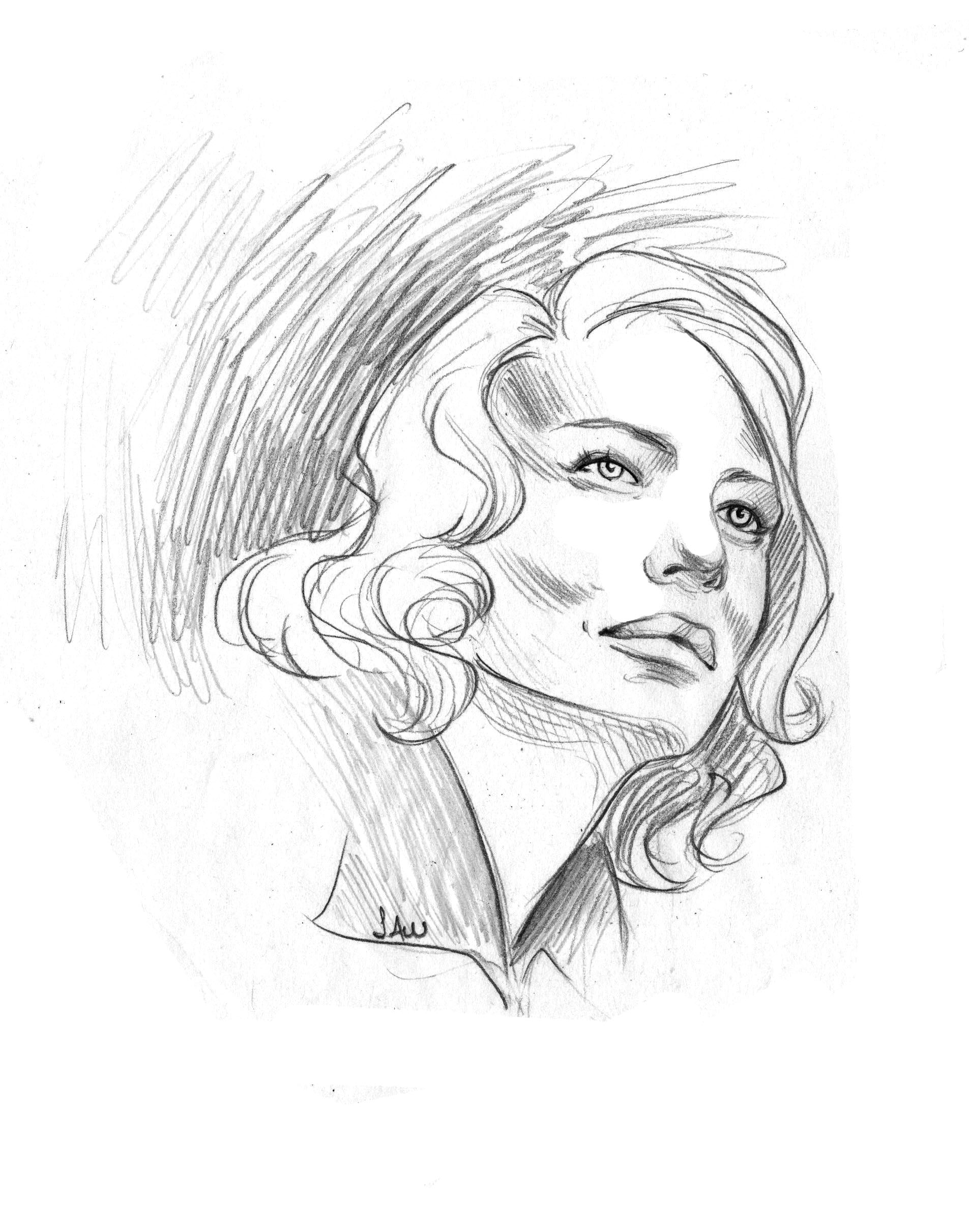 Check out these amazing illustrations of Cate Blanchett as Carol ...