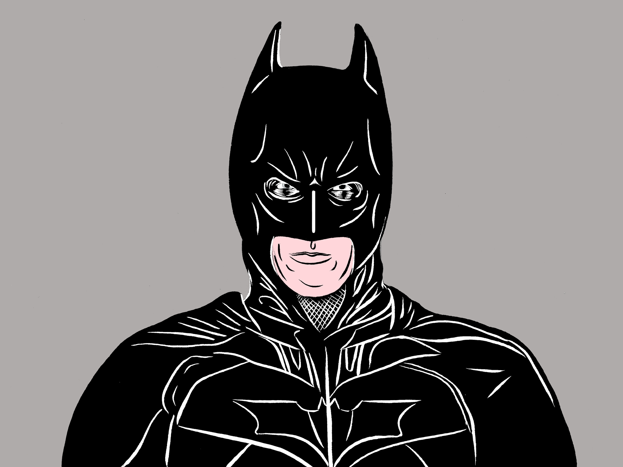 batmobile dark knight drawing