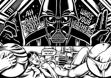 Vintage Star Wars Porn - A collection of vintage Star Wars posters from around the world