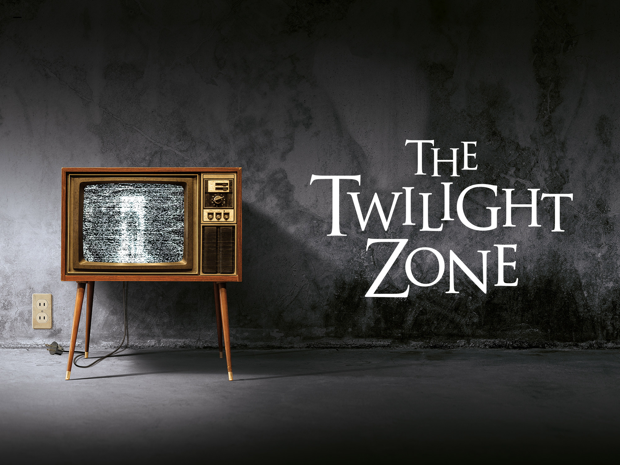 Could you design a poster for the new stage production of The Twilight Zone?