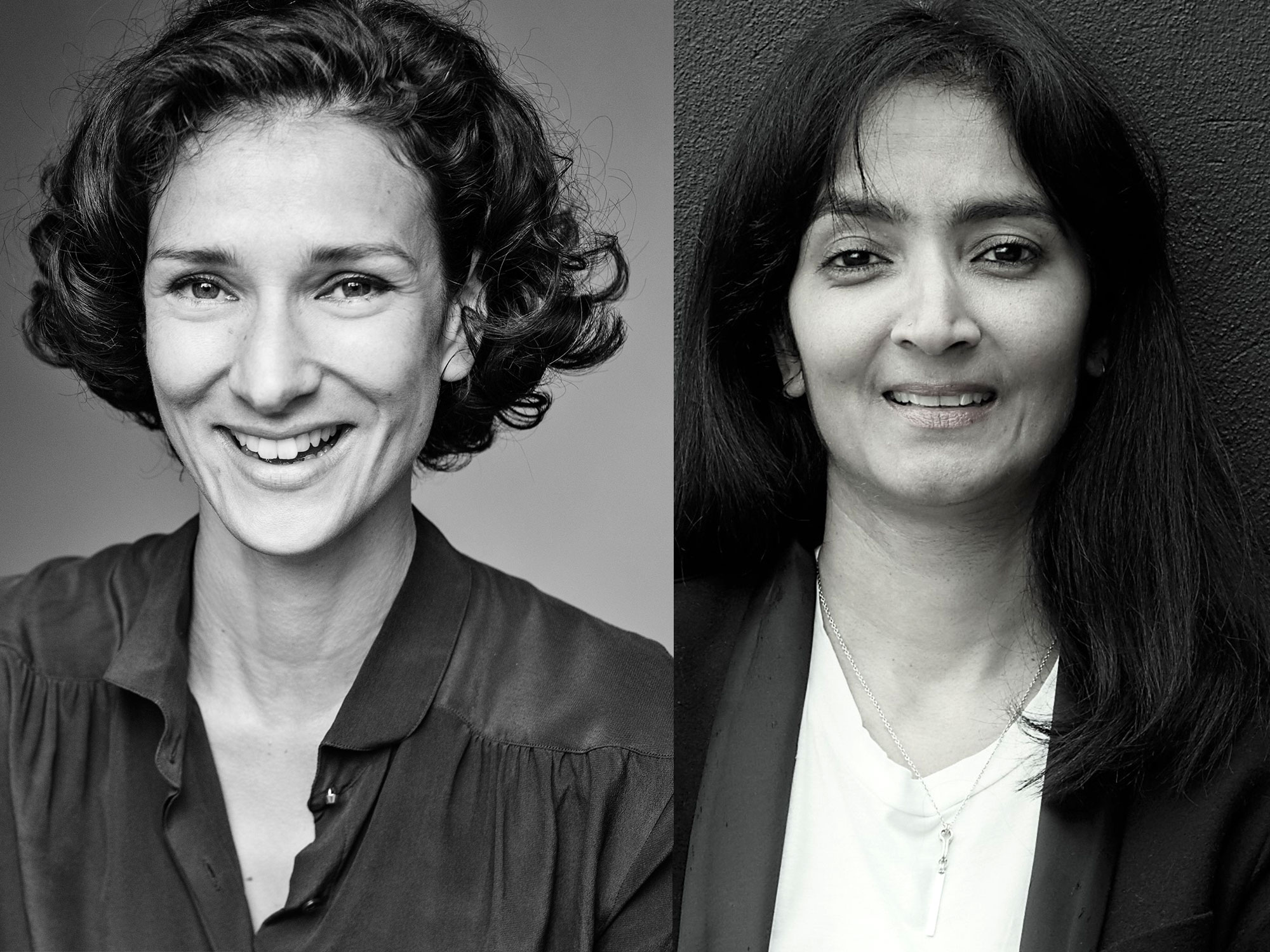 Nisha Parti and Indira Varma