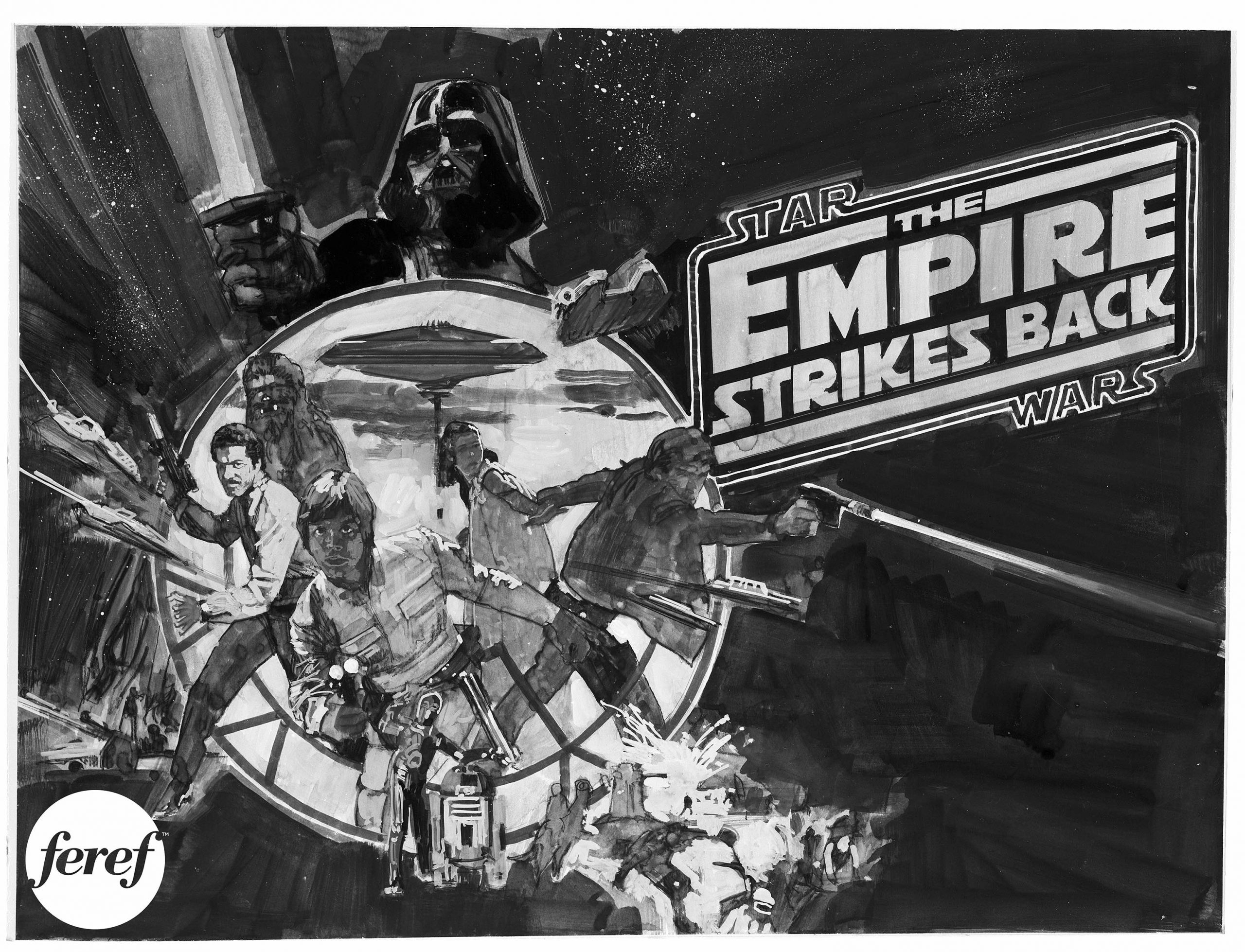 THE EMPIRE STRIKES BACK, JAPANESE POSTER, OHRAI NORIYOSHI, 1980, Star Wars  Online, 2019