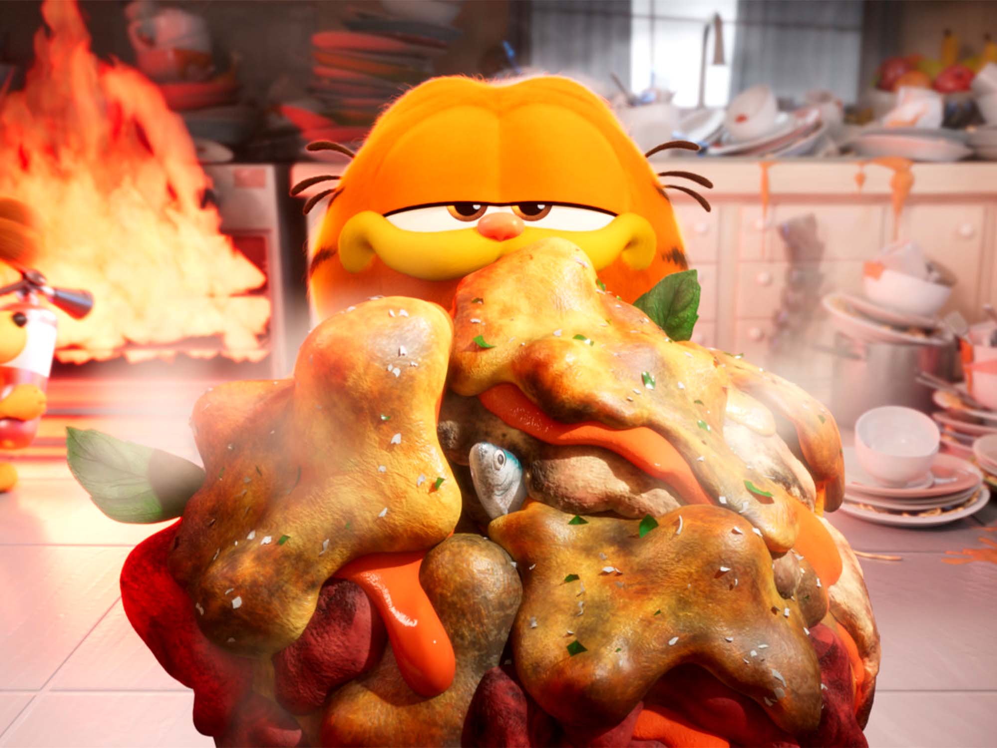 The Garfield Movie review – as messy as a child eating spaghetti